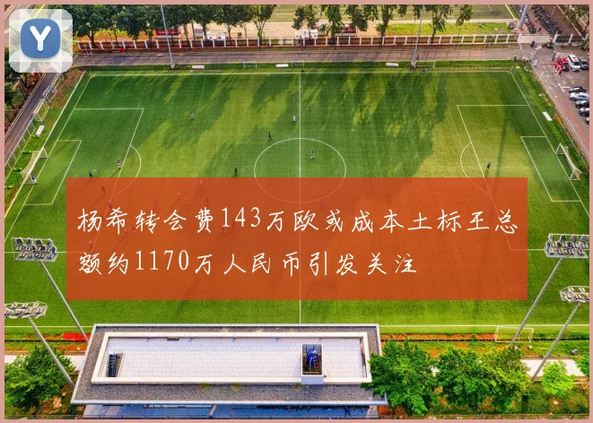 杨希转会费143万欧或成本土标王总额约1170万人民币引发关注